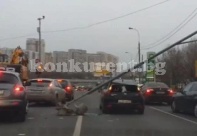Ураганен вятър отнесе Москва