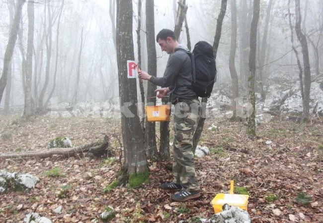Завърши маркирането на границата на резерват \