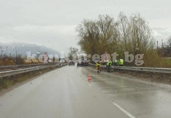 Започна голямото почистване на пътя Враца – Мездра