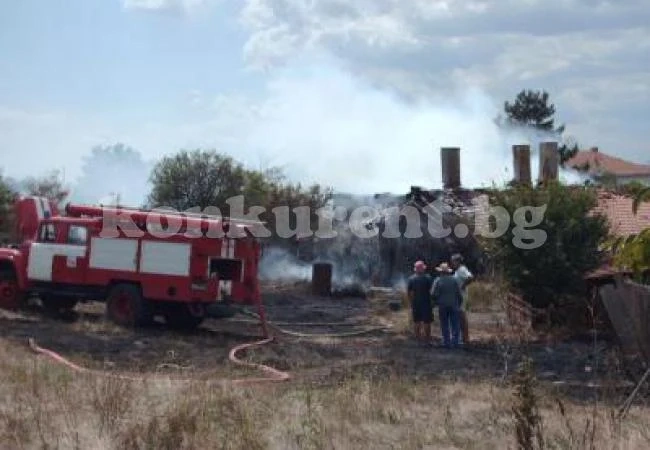 Магаре и три овце изгоряха в пожар