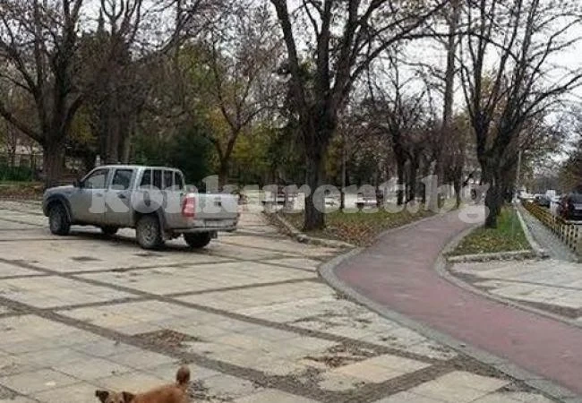 Общинарка блъсна пешеходец в спор за паркинг място