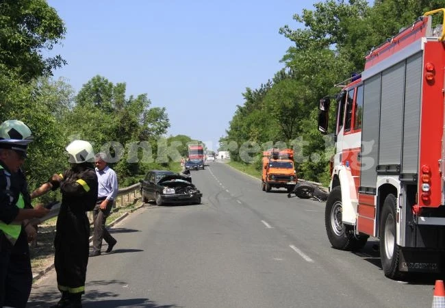 Тираджията влязъл в насрещното и ударил „Мерцедеса“ с 4-годишното дете