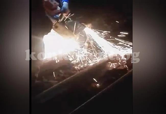 (Видео) Ремонтират жп линията при ж.к. „Сениче”