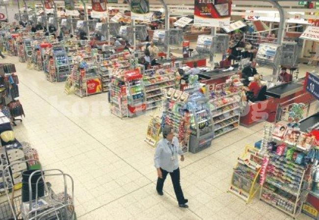 Заловиха крадец в хипермаркет