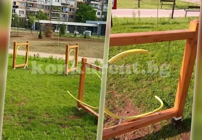 Без коментар: Часове след откриването на новия парк във Враца