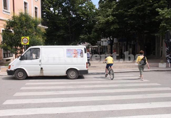 Отново неправилно паркиране във Враца