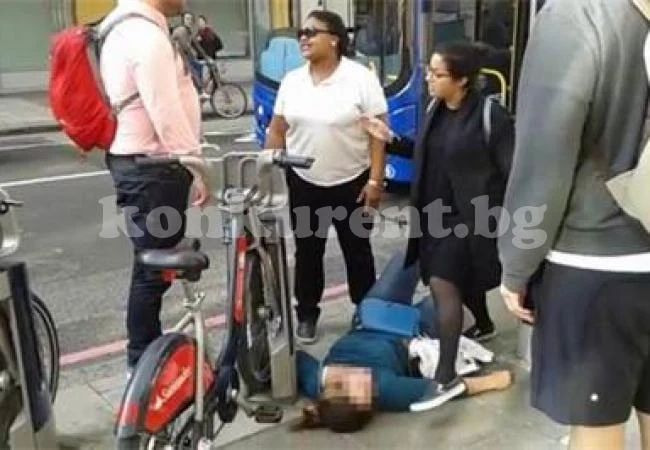 Шофьорка преби момиче, снимало я да минава на червено