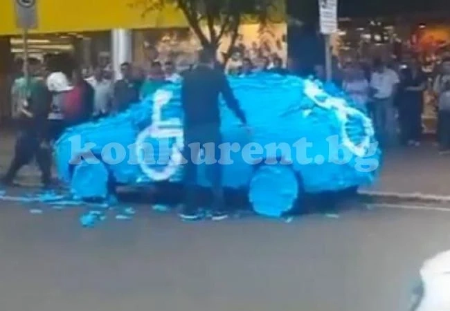 Ето как се разправят с наглеците, спиращи на местата за инвалиди