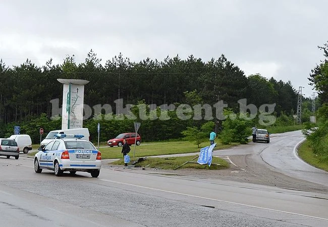 Мъртво пиян разкарва патрул и линейка край Враца