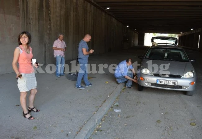 (Видео) Дупка до автогарата във Враца погълна шофьори и кмет