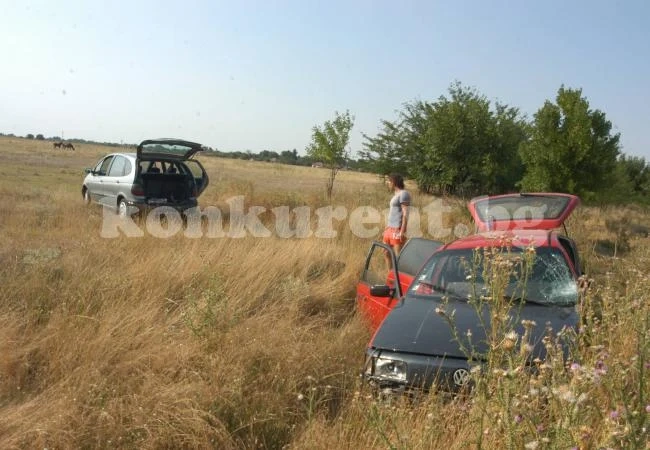 Столичанка катастрофира в Долно Церовене