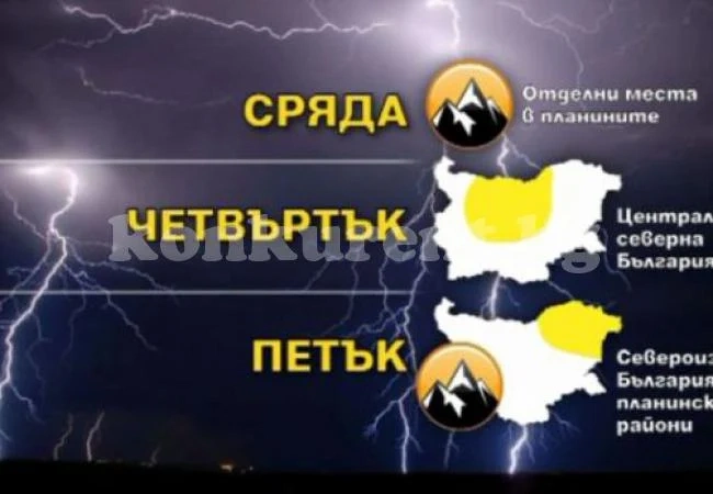 Човек на полето може да привлече мълния!