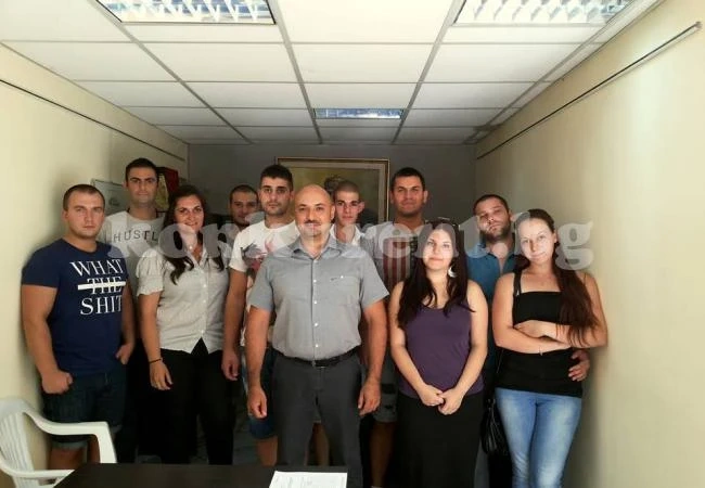 Богданов се срещна с млади патриоти от Враца