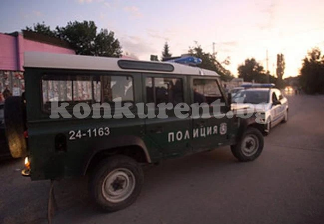 Едва не убиха граничен полицай на пътя
