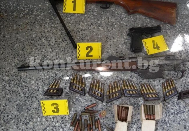 Ченгета иззеха оръжие, взривни материали и боеприпаси