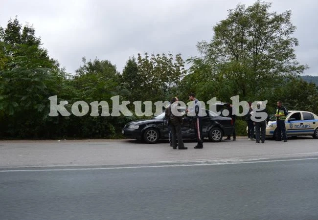 Катастрофа обърка движението преди Ребърково