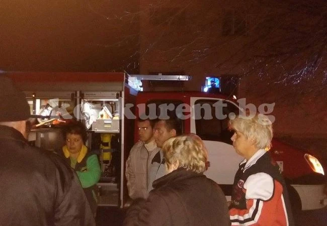 Врачанин едва не загина при пожар