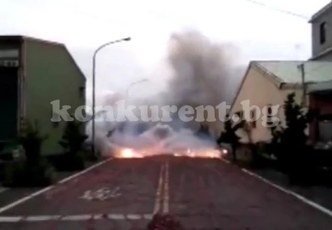 Пироман запали цяла улица /ВИДЕО/