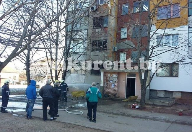 Взрив във Враца! Газова инсталация подпали блок 