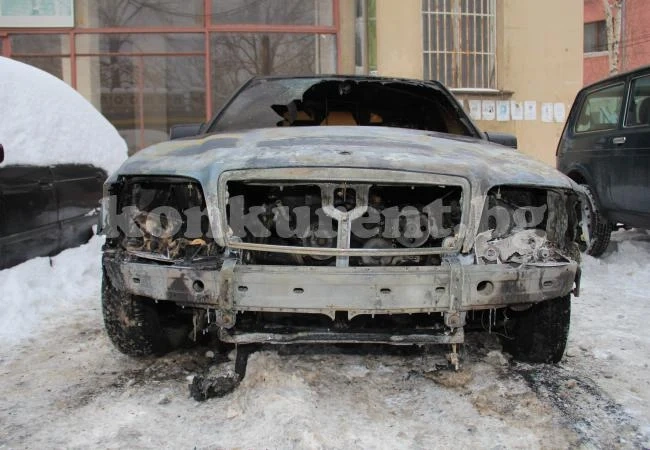 Горя лек автомобил във Видин