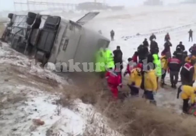Зверска катастрофа с автобус край Анкара! Жертвите са най-малко 9, ранените са 30