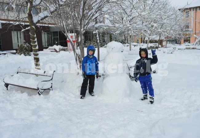 Вижте най-щастливите от снега