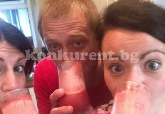 Баща приготви пица и коктейли от плацентата на жена си и почерпи приятел (СНИМКИ)