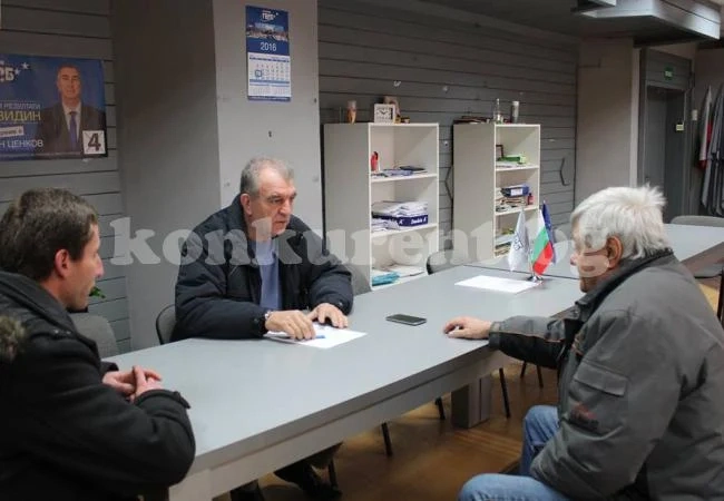 Владимир Тошев се срещна с избирателите си от Видин