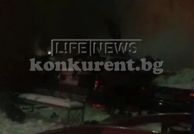 Спасиха шофьор от горящо БМВ /ВИДЕО/