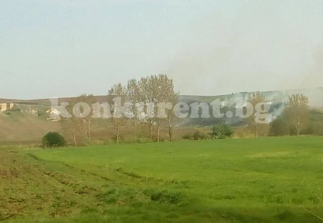 Пожар лумна между Липница и Крушовица