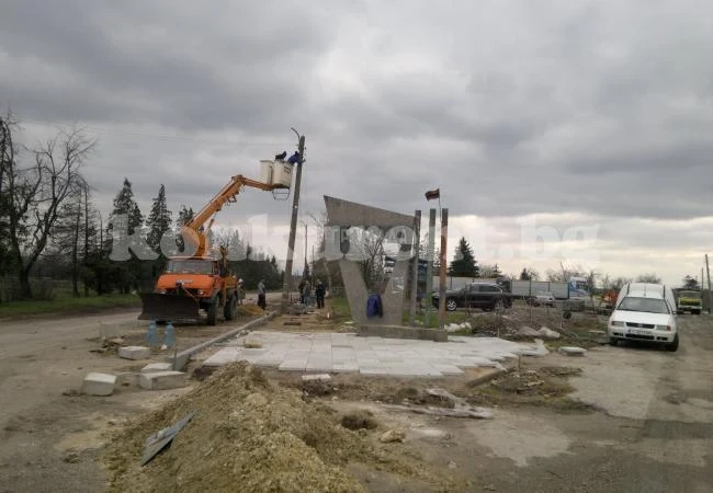 Правят нова улица в Грамада