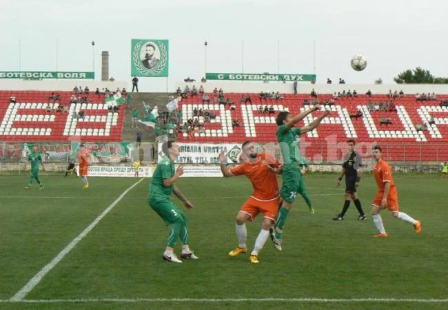 Ботев би само с 1:0 Трявна