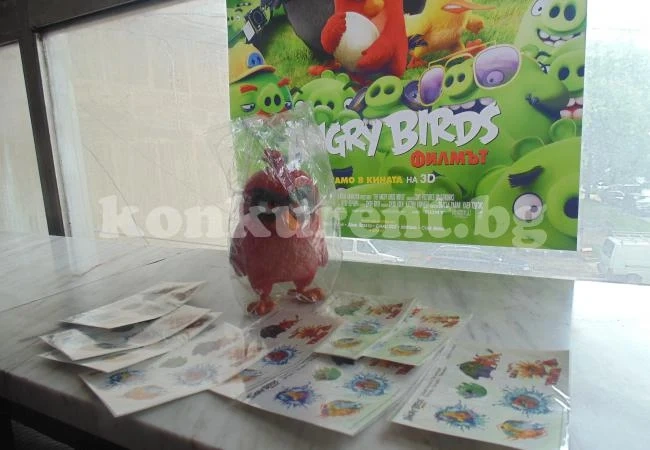 Награди чакат зрителите на „Angry birds” във Враца и Монтана