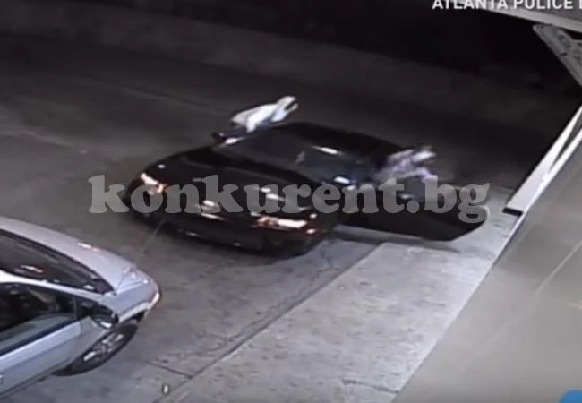 Екшън ВИДЕО: Мацка в черна рокля прогони дръзко автокрадци с пистолети