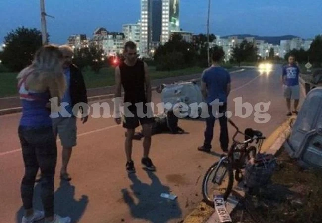 Шофьор с джип блъсна пешеходец и избяга