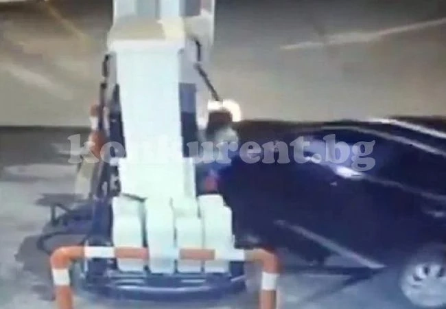 Лумпен умишлено прегази служител на бензиностанция след спор