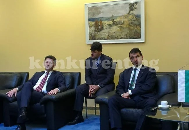 Хайтов посрещна делегация от Черна гора