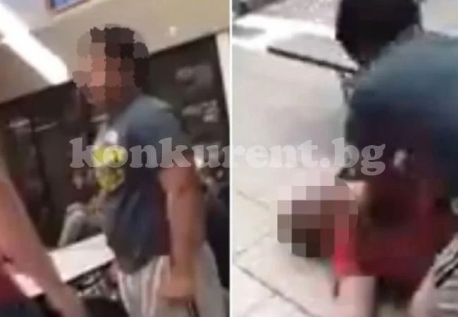 Хулиган малтретира и унижава много по-малко момче от него /ВИДЕО 18+/