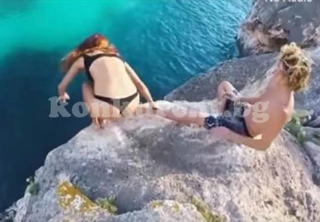 ВИДЕО с падаща от скала девойка предизвика дебат в мрежата