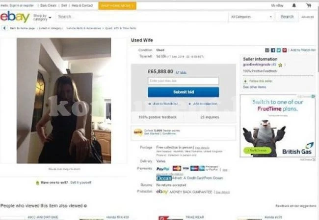 Мъж разбра истинската цена на съпругата си, пусна я на аукцион (СНИМКИ)