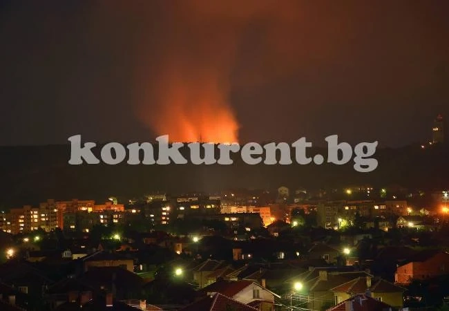 Пазач причинил пожара край Чирен