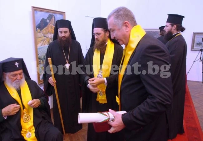 Кметът на Видин е сред наградените с почетен медал с лика на Антим Първи