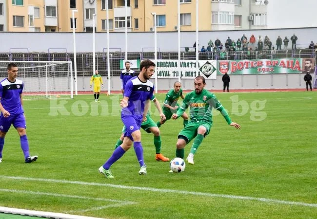 Етър – Ботев /Вр/ 1:1