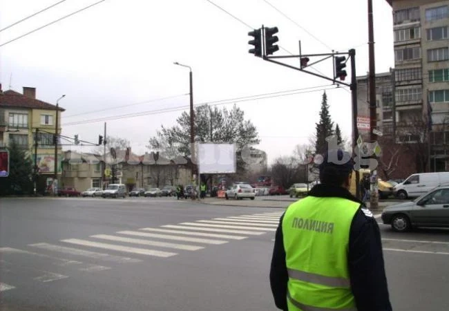 Спецоперация във Видин за деня на пешеходеца