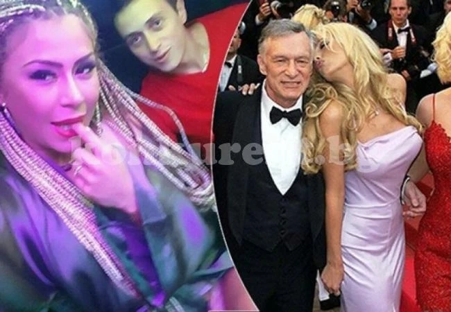 Капчикова на гол бар с Хю Хефнър. За първи път ексклузивни СНИМКИ (18+) от имението