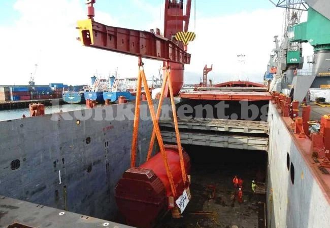 Доставиха комплект генераторно оборудване в АЕЦ „Козлодуй“