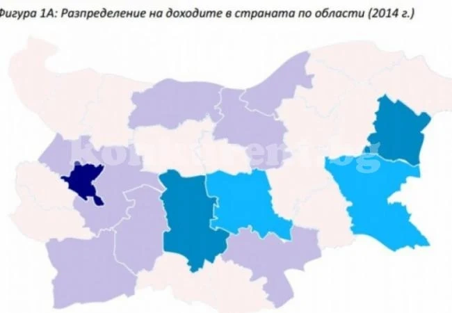 София генерира 25% от доходите в страната