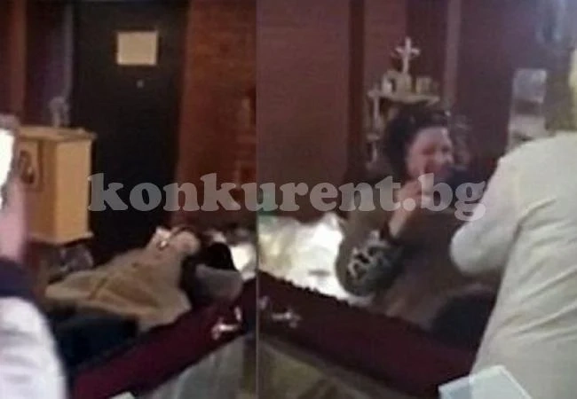Пияни работнички в погребално бюро си спретнаха коледно парти, скачайки в ковчезите (ВИДЕО)