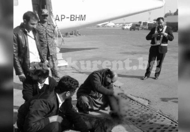 Авиокомпания принесе в жертва козел на самолетна писта (СНИМКИ 18+)