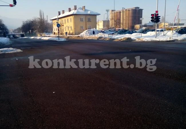 Ремонтът на булевард \